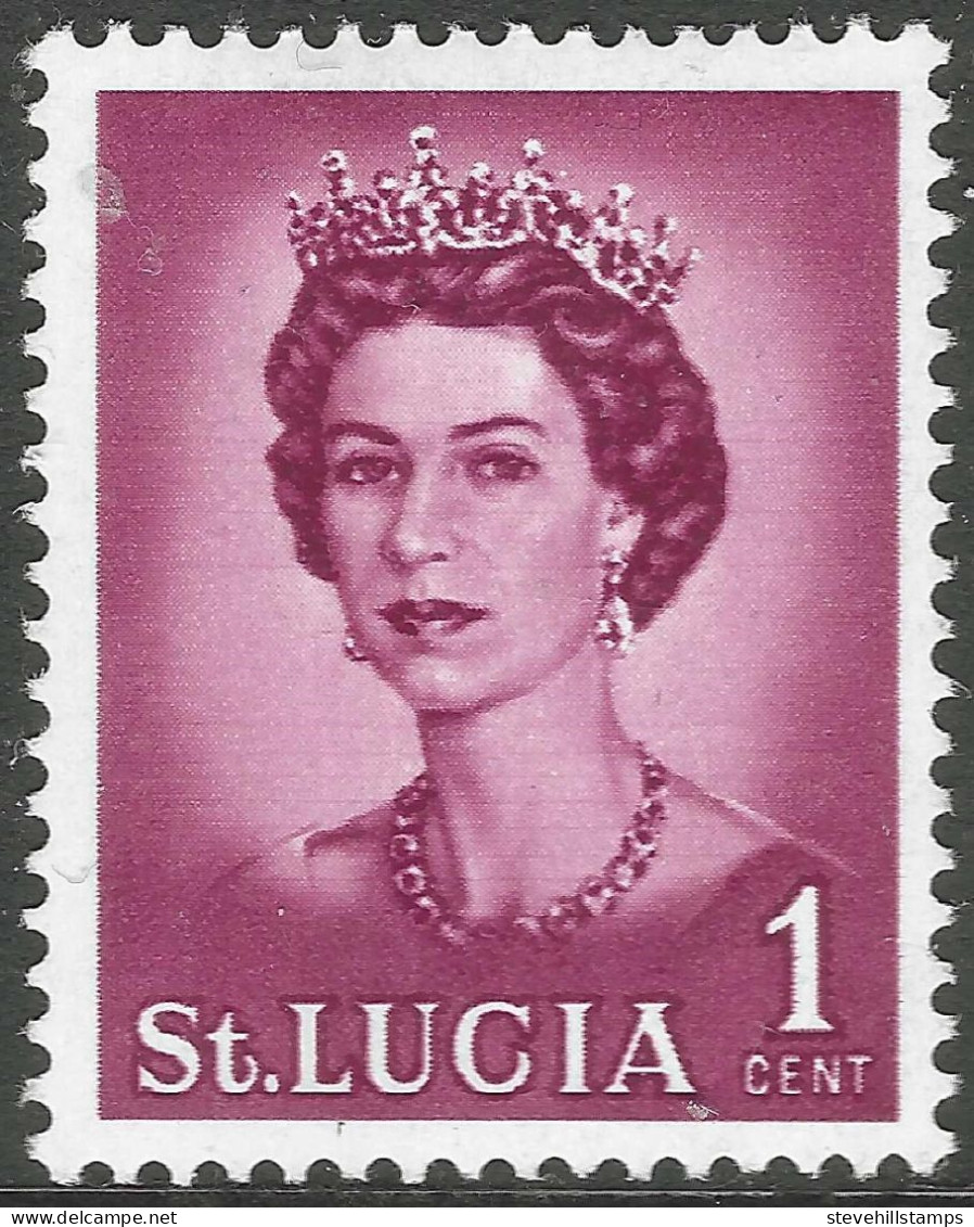 St Lucia. 1964-69 QEII. 1c MH. SG 197. M3159 - St.Lucia (...-1978)