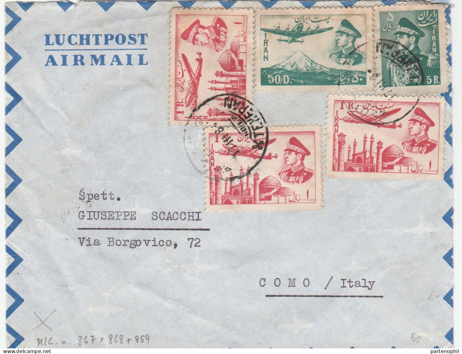 Iran - Postal History - Postgeschichte - Storia Postale - Histoire Postale - Iran