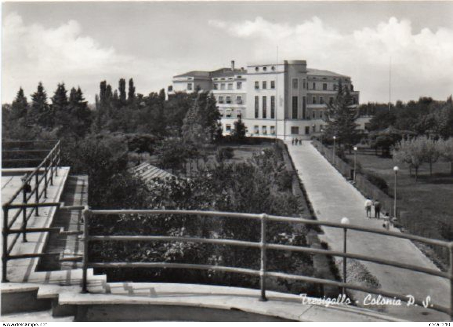 ITALIA - TRESIGALLO (ferrara) - Ospedale (detto Sanatorio), Animata Viag.1960 For Grande - MAR 2024/3-06 - Ferrara