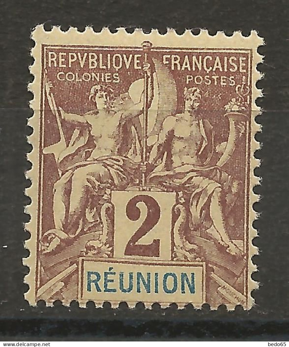REUNION N° 33 NEUF** LUXE SANS CHARNIERE / Hingeless / MNH - Unused Stamps
