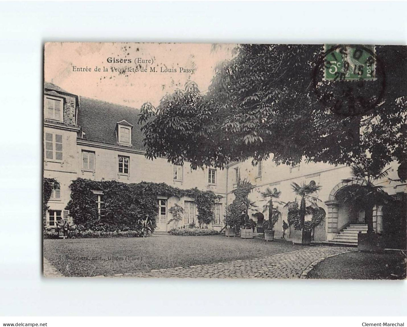 GISORS : Entrée De La Propriété De M. Louis Passy - état - Gisors