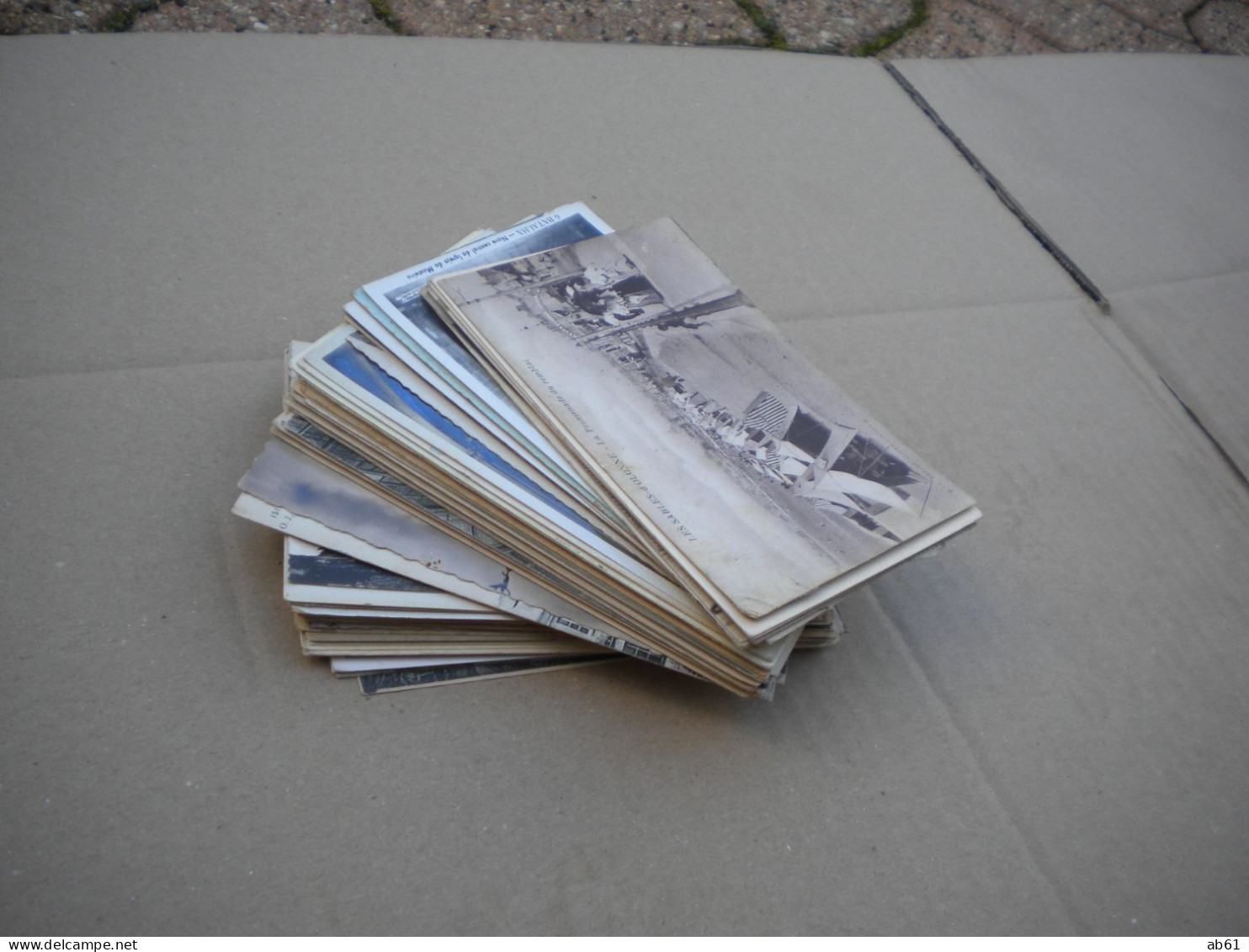 Lot De 100 Cartes France Et Un Peut Etranger Ancienne 9x14 - 100 - 499 Postcards