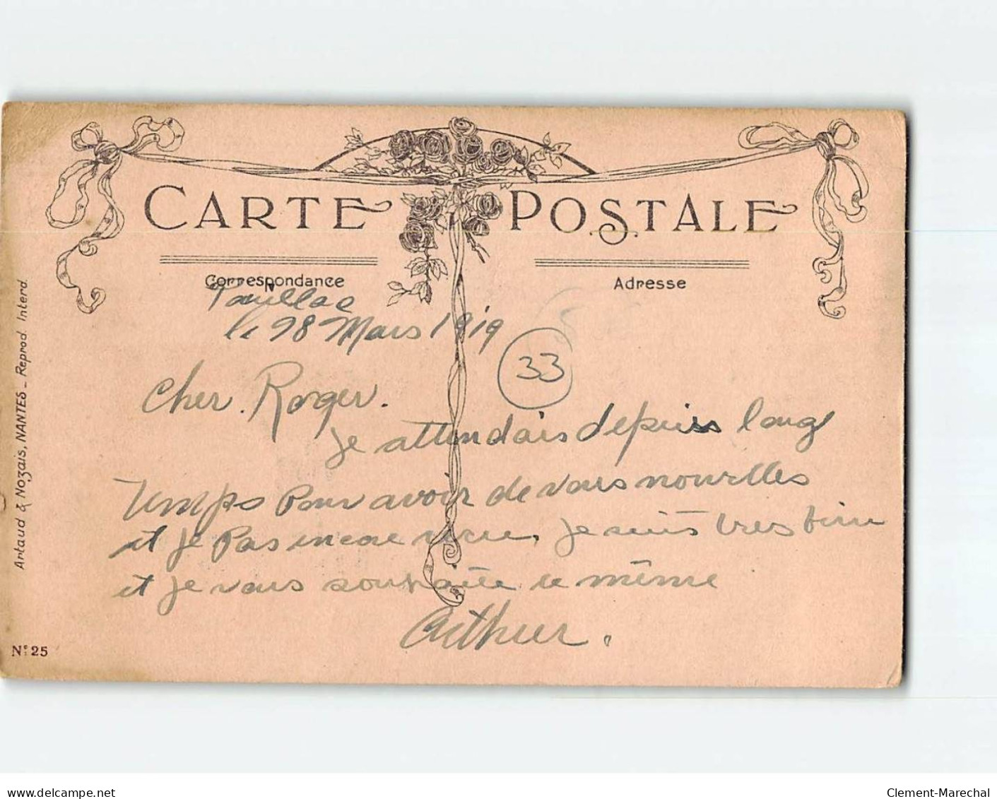 PAUILLAC : Carte Souvenir - état - Pauillac