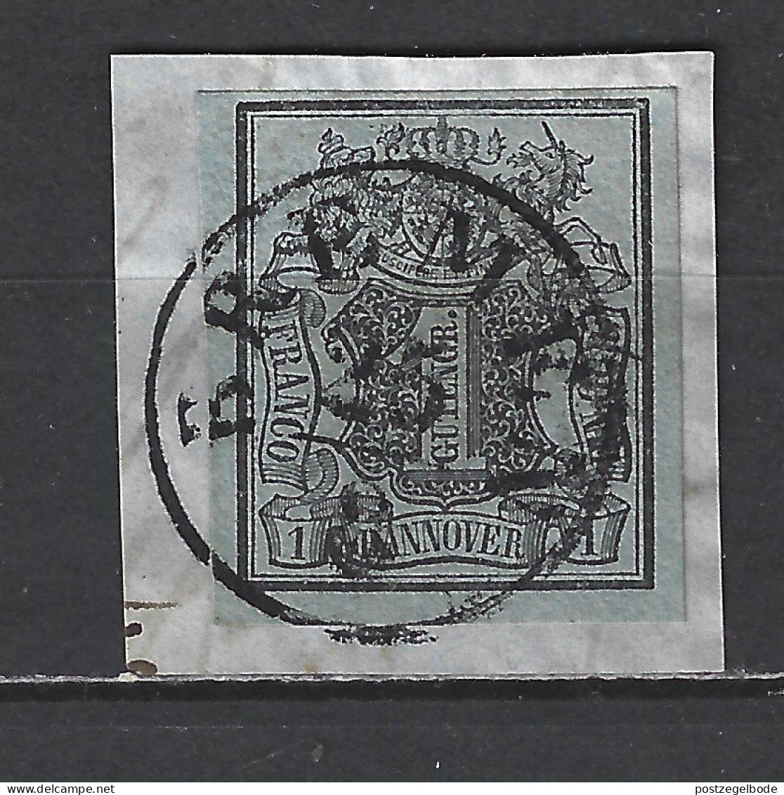 Duitsland Deutschland Germany Allemagne Alemania Hannover 1 Used 1850 NOW MANY STAMPS OF OLD GERMANY - Hanovre