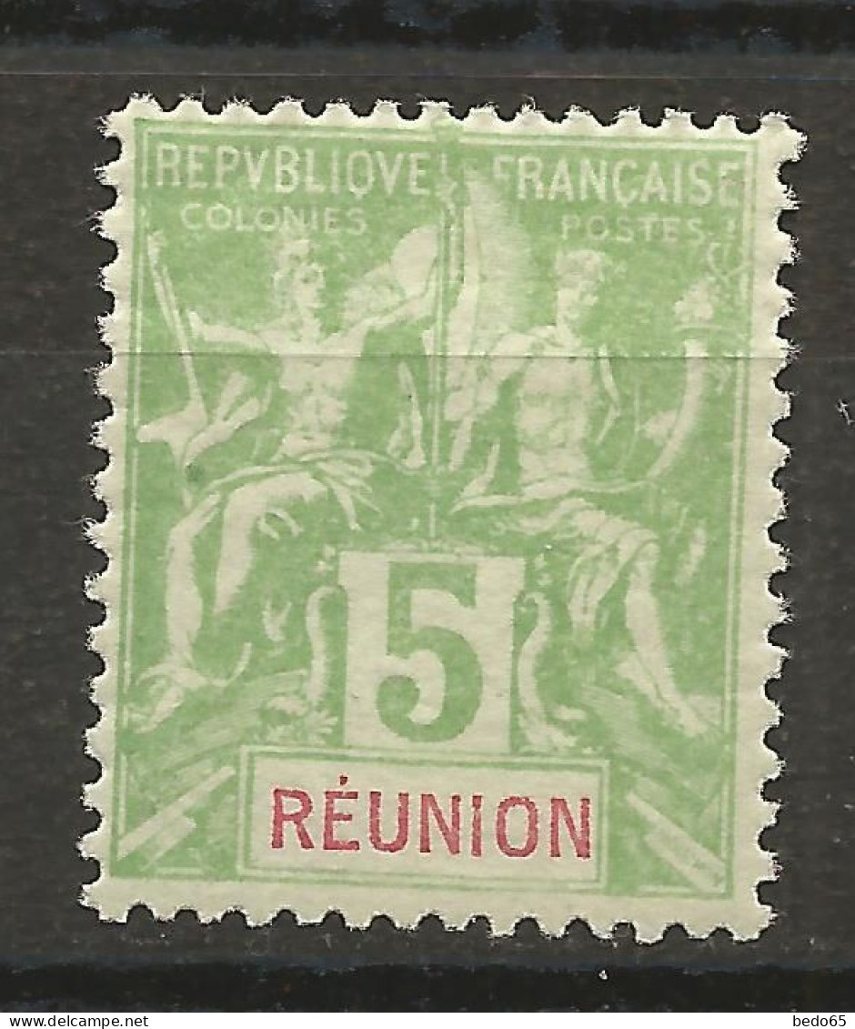 REUNION N° 46 NEUF** LUXE SANS CHARNIERE / Hingeless / MNH - Unused Stamps