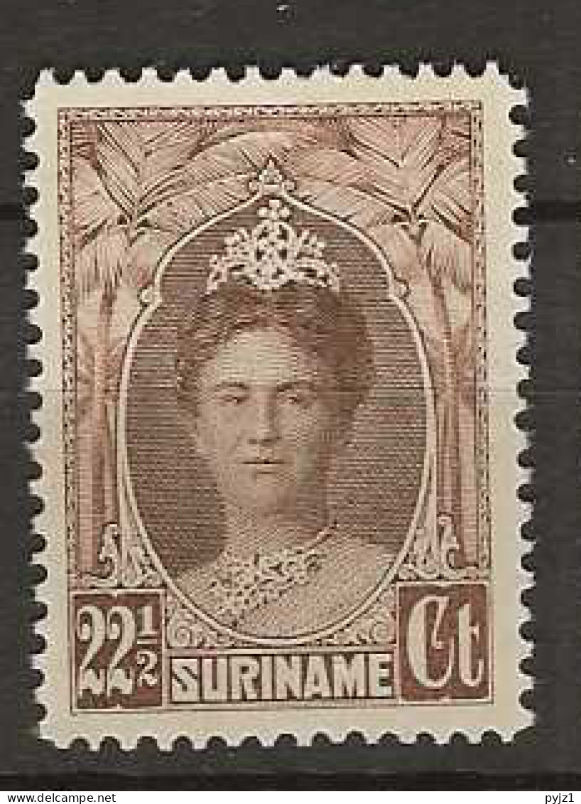 1927 MNH Suriname NVPH 123 Postfris** - Surinam ... - 1975