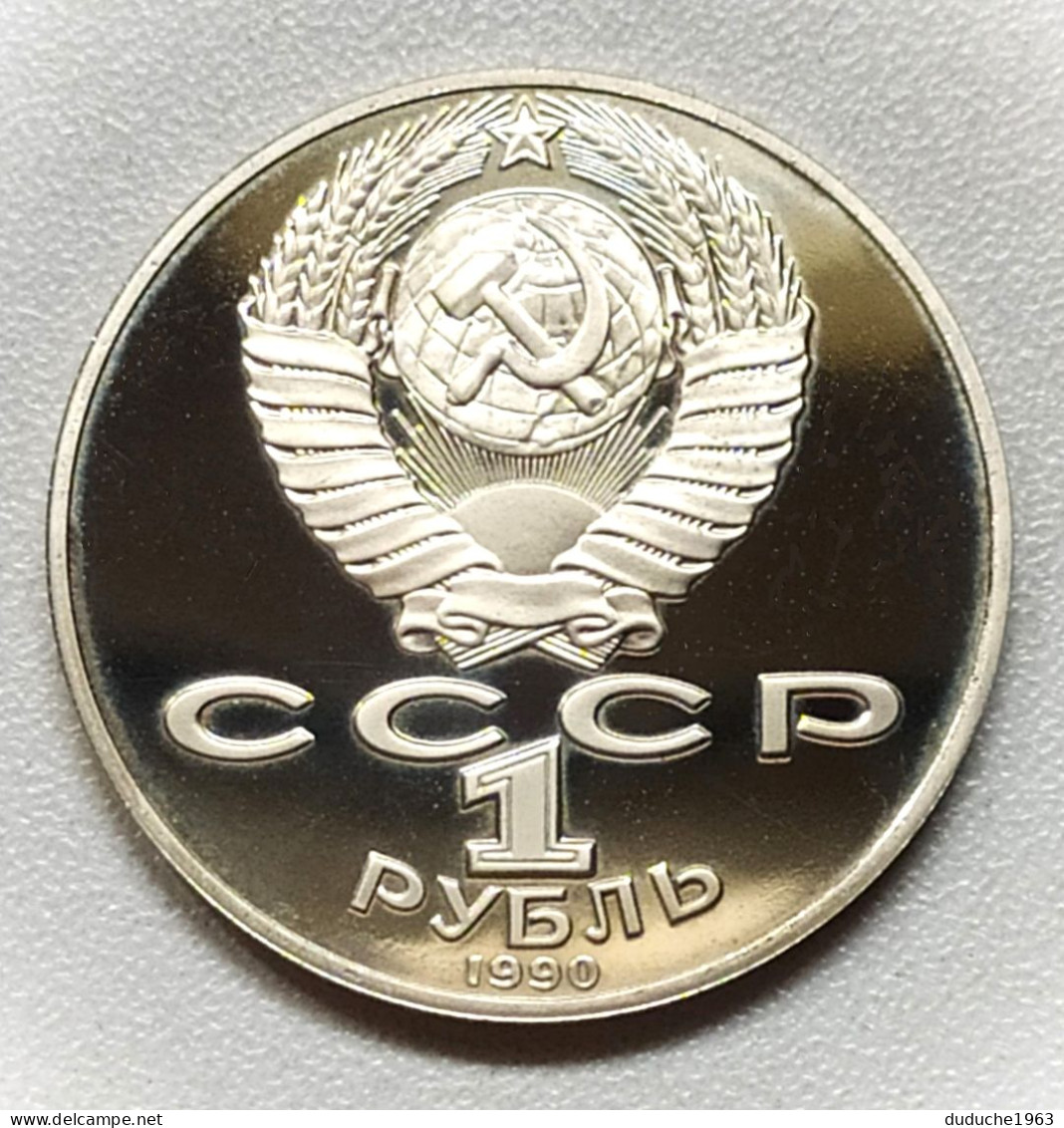 Russie - 1 Rouble Tchaïkovski 1990. BE. Neuve - Rusia