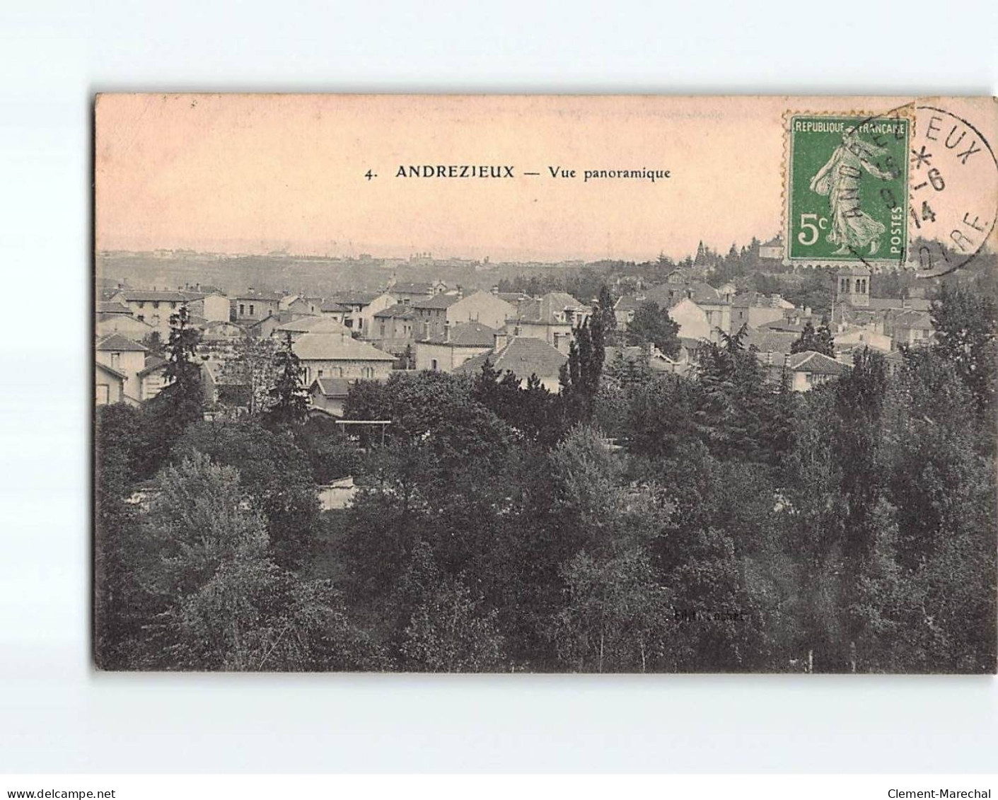 ANDREZIEUX : Vue Panoramique - état - Andrézieux-Bouthéon