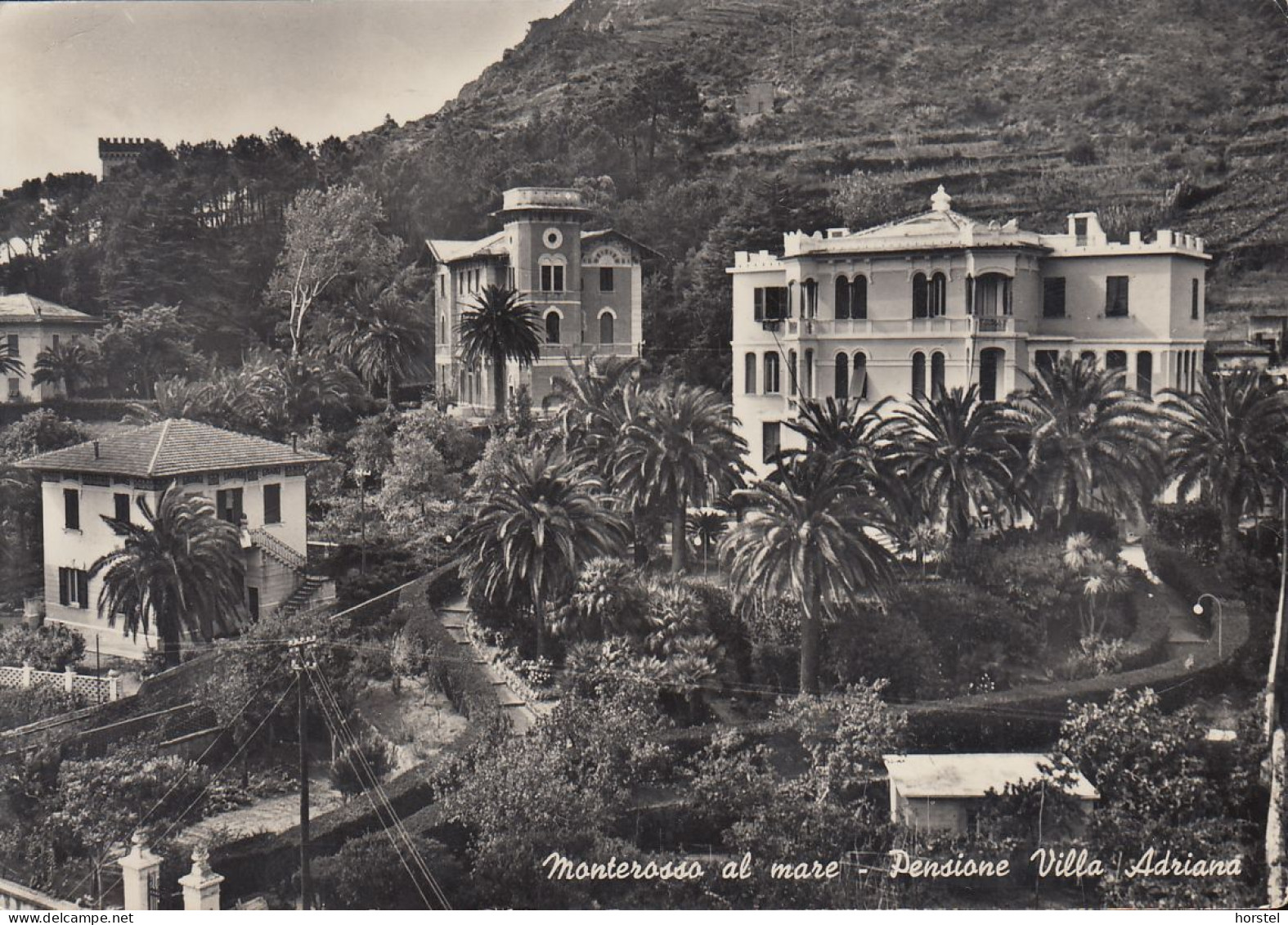 Italien - Monterosso Al Mare - Pension "Villa Adriana" - Nice Stamp 1959 - La Spezia