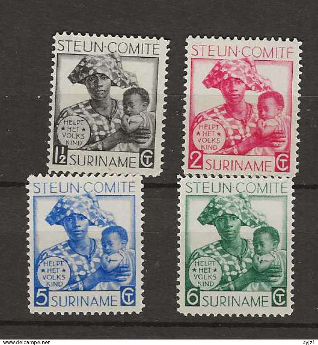 1931 MNH Suriname NVPH 146-49 Postfris** - Surinam ... - 1975