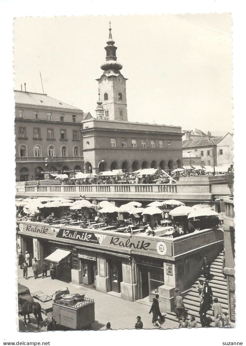 ZAGREB - Trznica - 1955 - Croacia