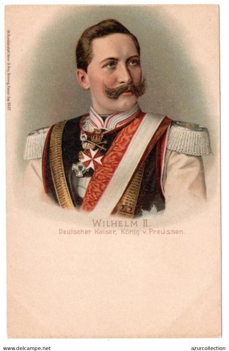 Wilhelm II. Deutscher Kaiser. König V. Preussen - Royal Families