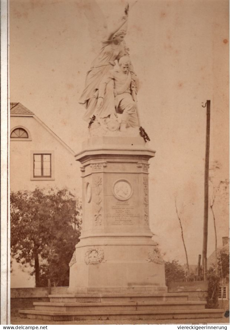 ! CDV Foto, Photo, Kriegerdenkmal 1870/71 Solingen - Solingen