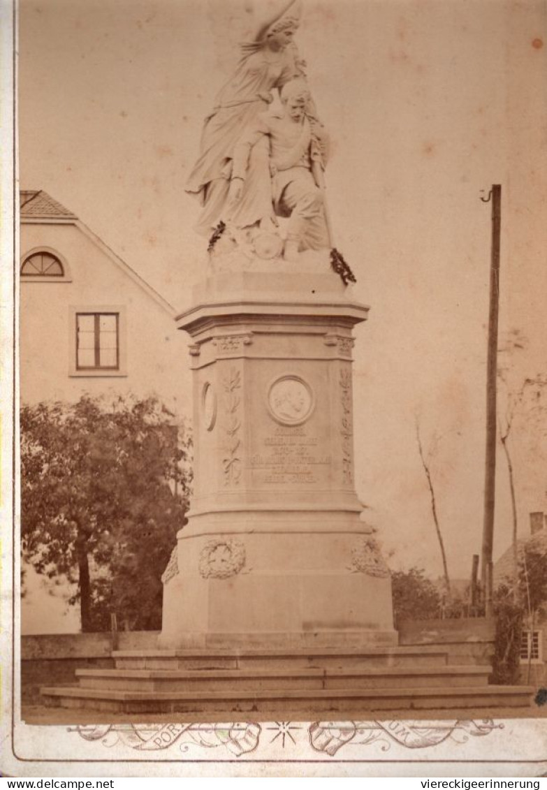 ! CDV Foto, Photo, Kriegerdenkmal 1870/71 Solingen - Solingen