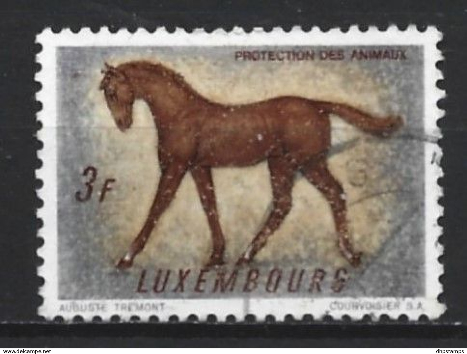 Luxemburg 1961 Horse Y.T. 597 (0) - Usados