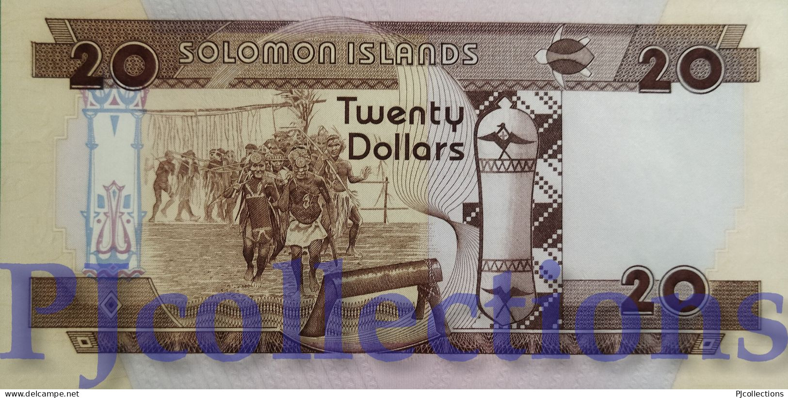 SOLOMON ISLANDS 20 DOLLARS 1986 PICK 16a UNC - Salomons