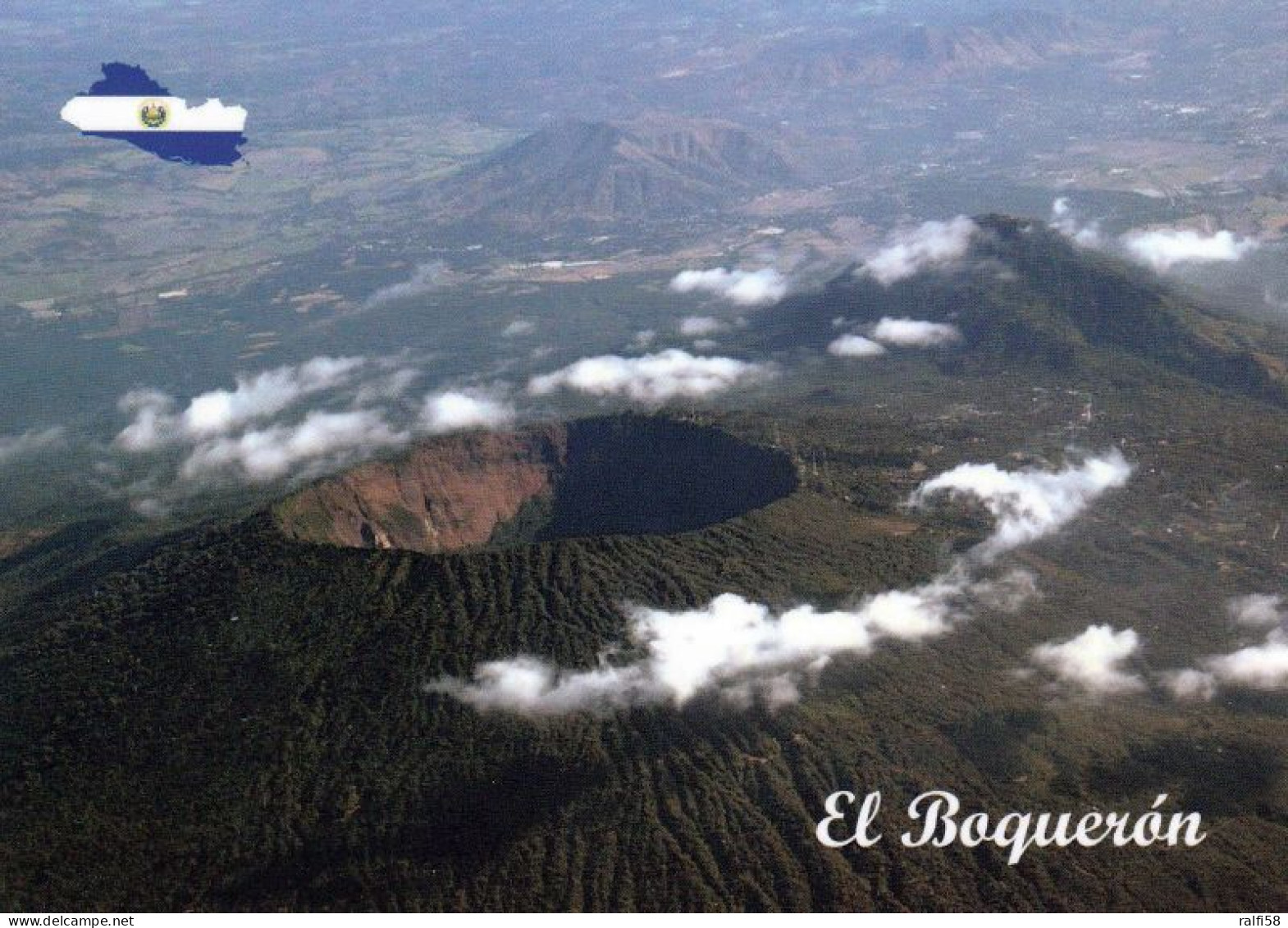 1 AK El Salvador * Der Vulkan Boquerón In Der Nähe Der Hauptstadt San Salvador - Im National Park El Boqueron * - El Salvador