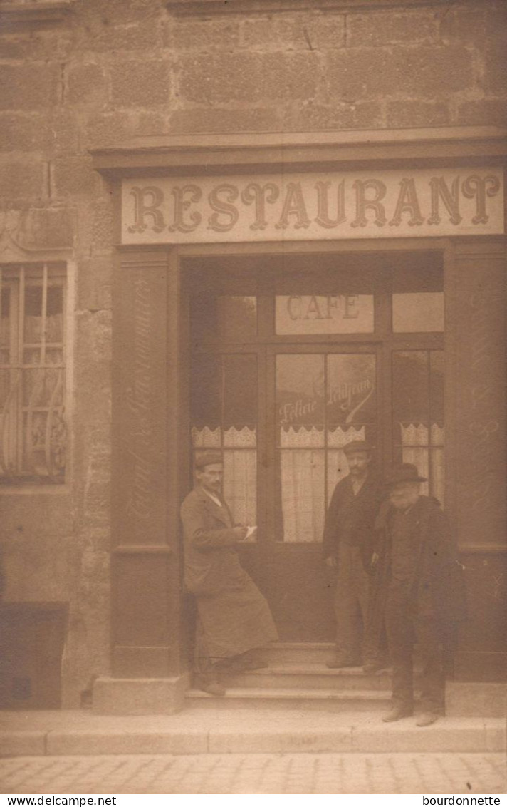 Carte Photo SANNOIS ? Devanture De Cafe Restaurant - Sannois