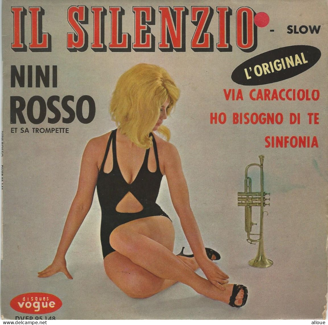 NINI ROSSO - FR EP - IL SILENZIO + 3 - World Music