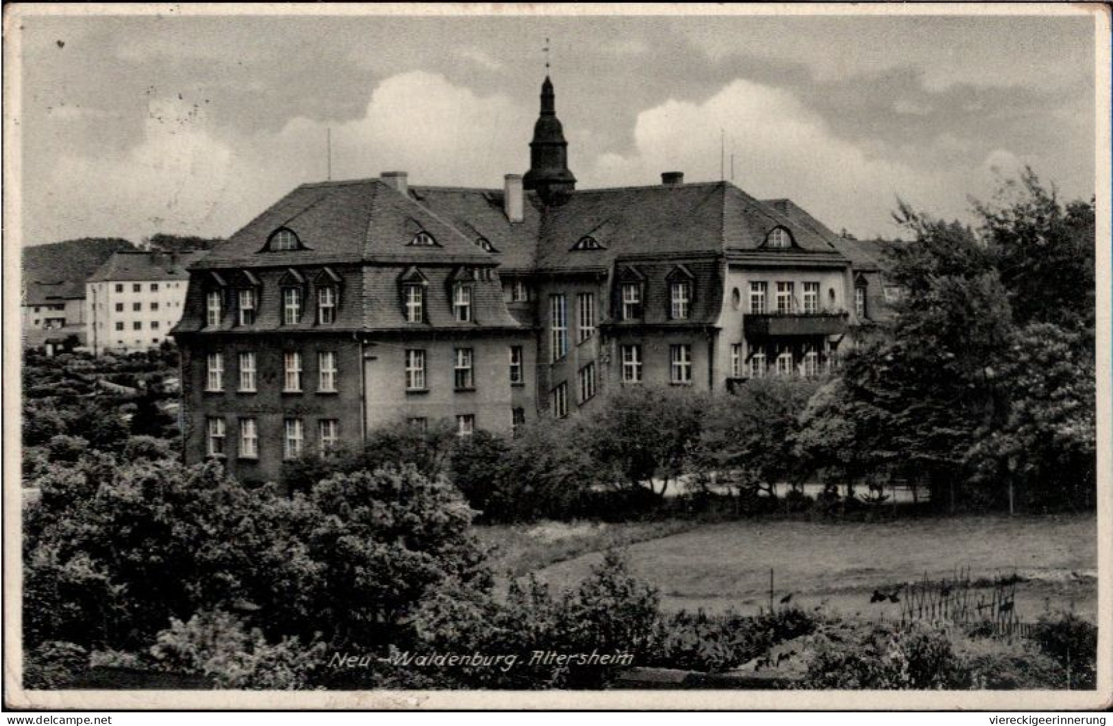 ! 1939 Ansichtskarte  Aus Neu-Waldenburg In Schlesien, Altersheim - Schlesien