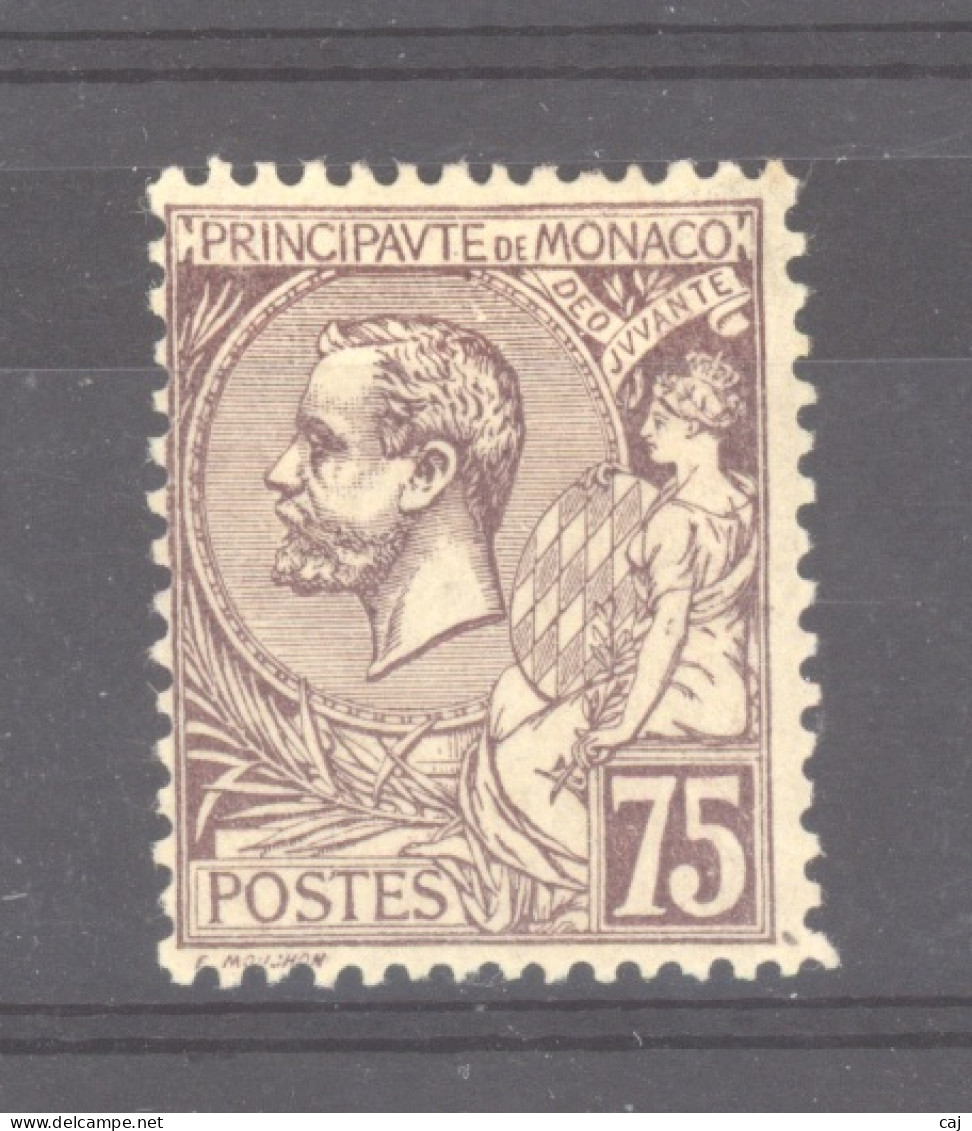 Monaco  :  Yv  19  * - Unused Stamps