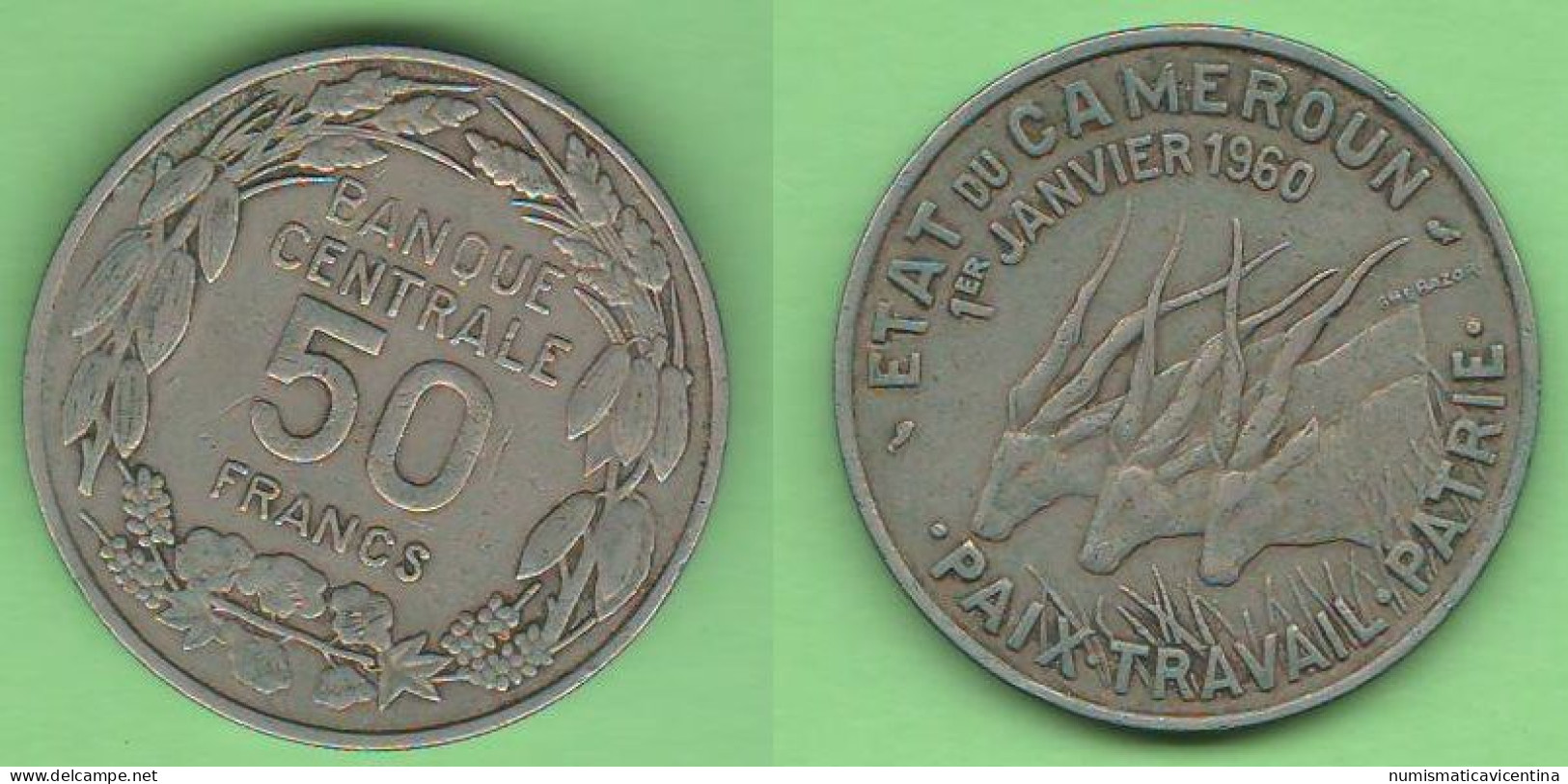 Camerun 50 Francs 1960 Cameroun - Cameroon