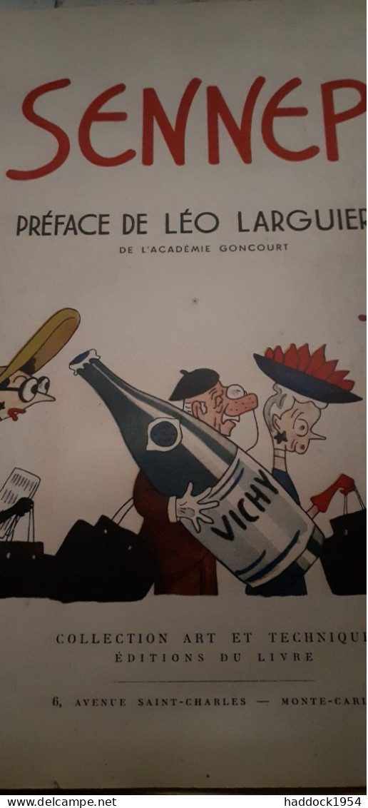 SENNEP LEO LARGUIER éditions Du Livre 1943 - Politique