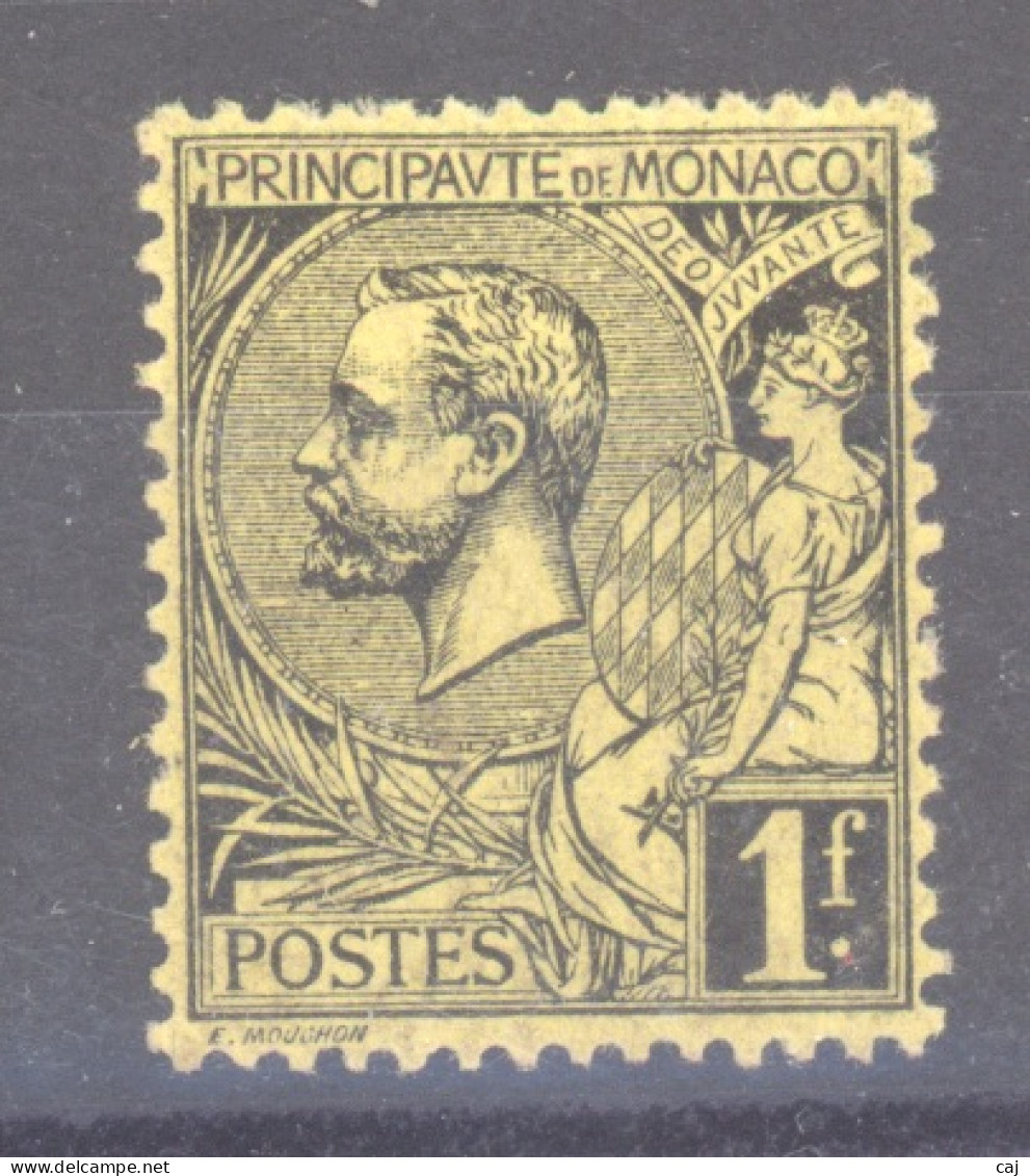 Monaco  :  Yv  20  *    Très Bon Centrage               ,     N2 - Unused Stamps