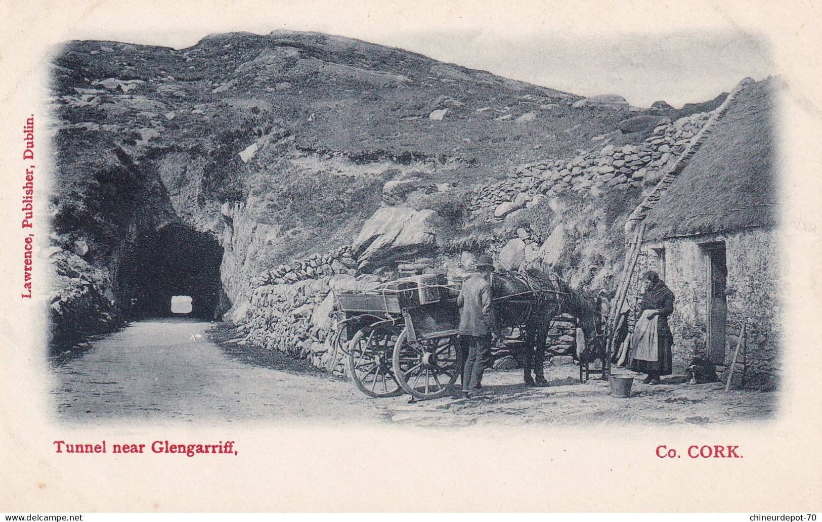 Lawrence Publisher Dublin Tunnel Near Glengarriff Co CORK - Cork