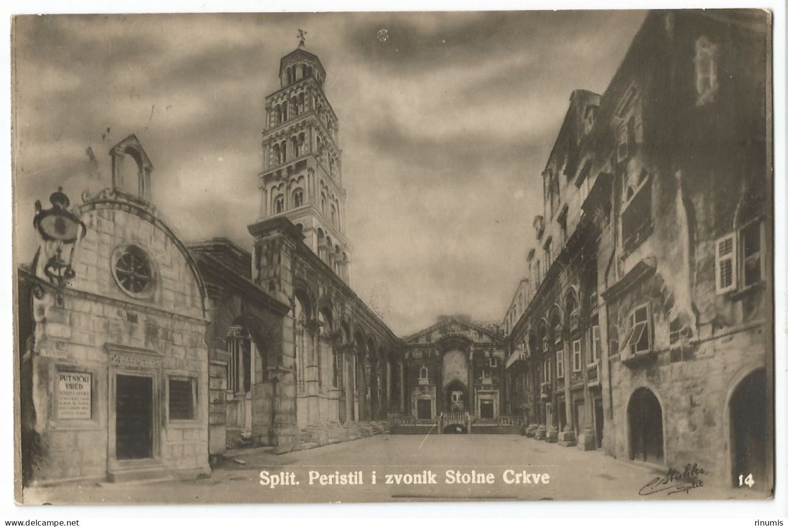 Split 1929 Peristil Used - Croacia