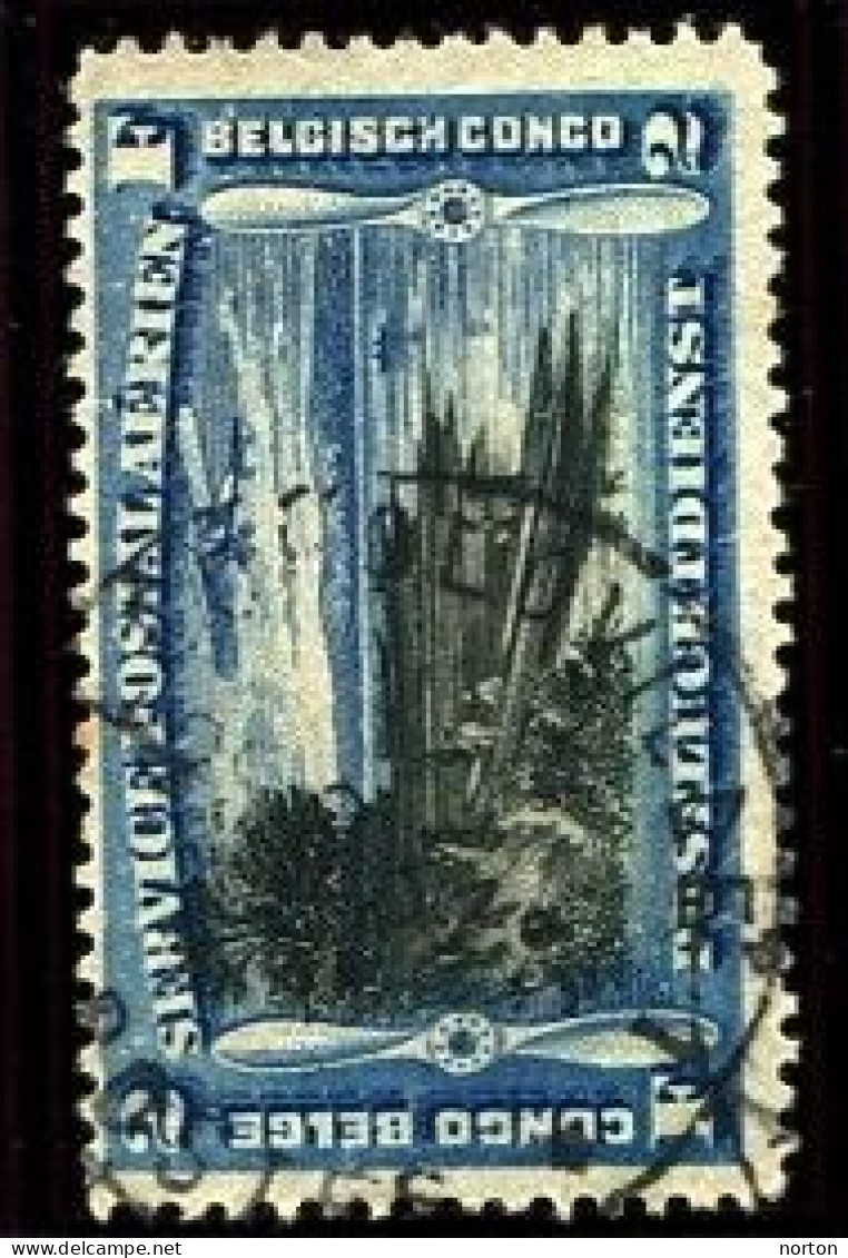 Congo Léopoldville 1 Oblit. Keach 7A18 Sur C.O.B. PA3 Le 29/03/1931 - Used Stamps