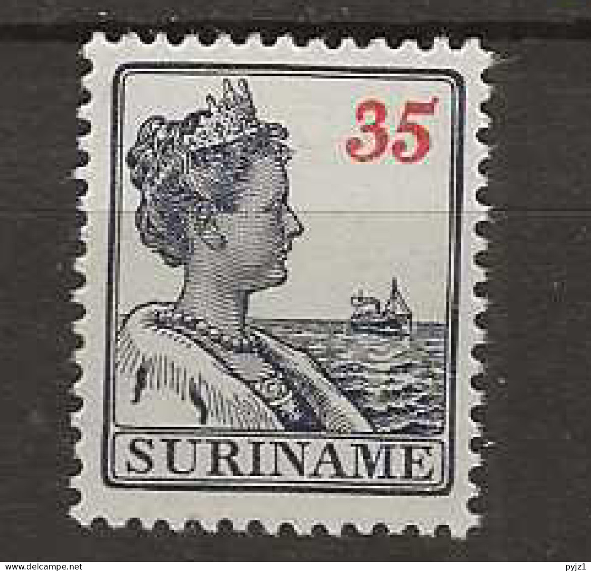 1915 MNH Suriname NVPH 99 Postfris** - Suriname ... - 1975