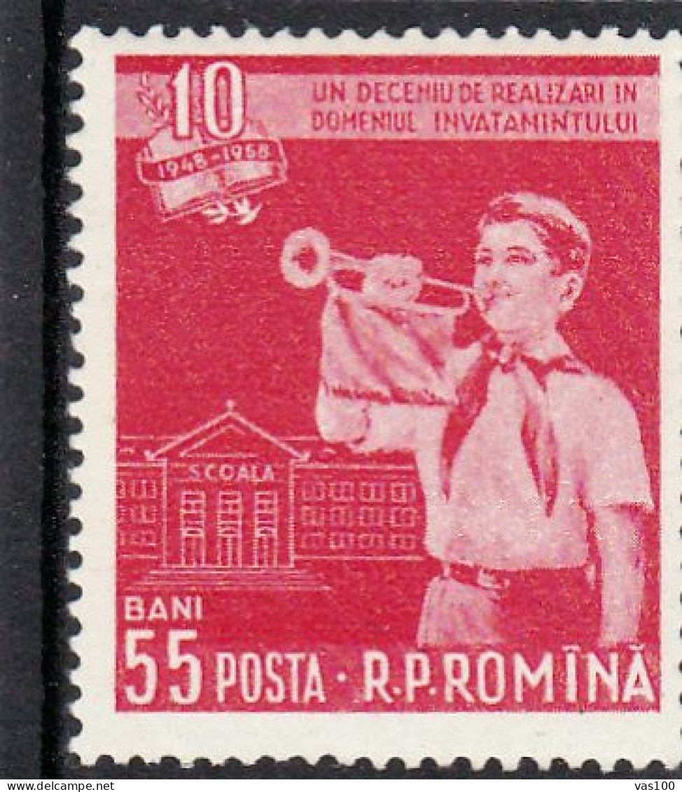 EDUCATION REFORM 1959 MI.Nr.1761 ,MNH ROMANIA - Ungebraucht