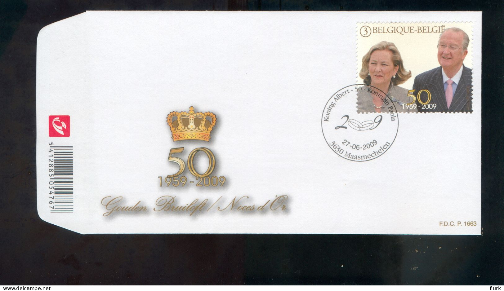 België FDC 3921 Perfect - 2001-2010