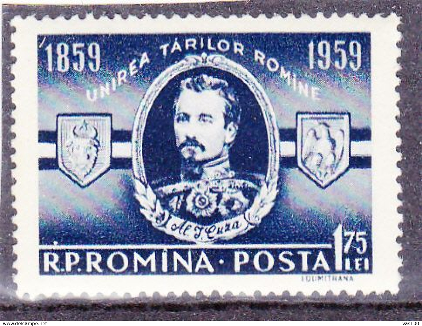 A.I.CUZA 1959 MI.Nr.1763 ,MNH ROMANIA - Nuovi