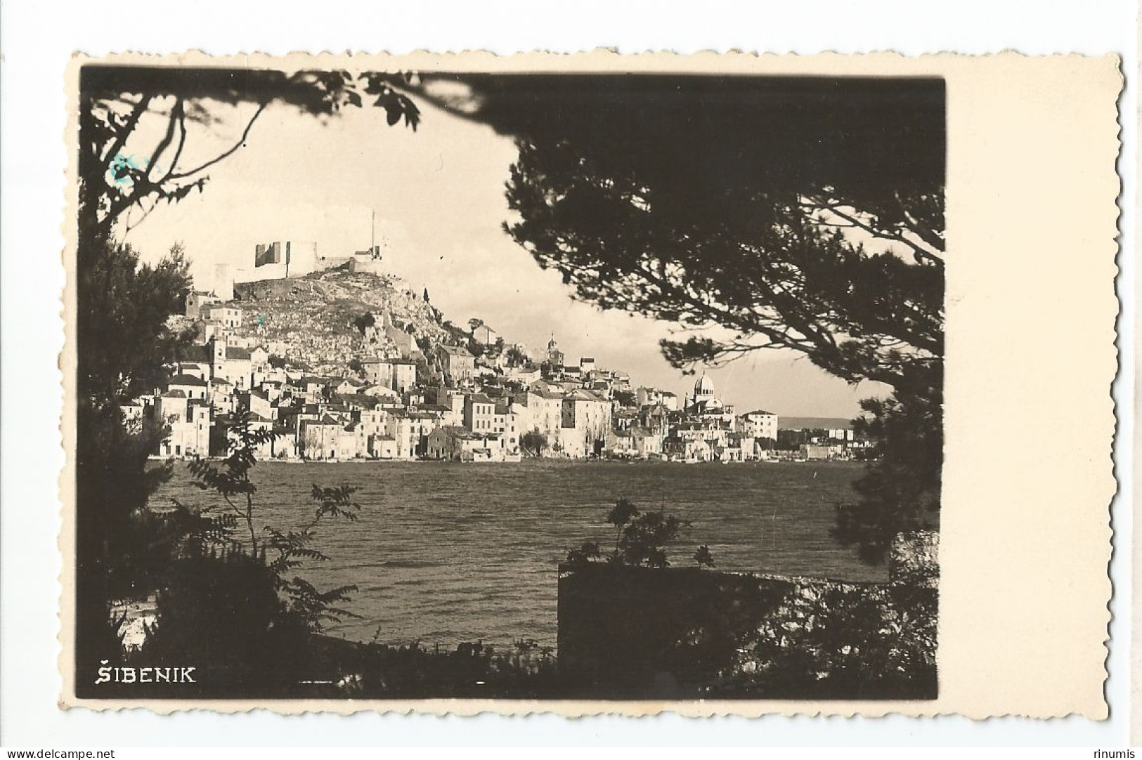 Šibenik 1939 Panorama Used - Croacia