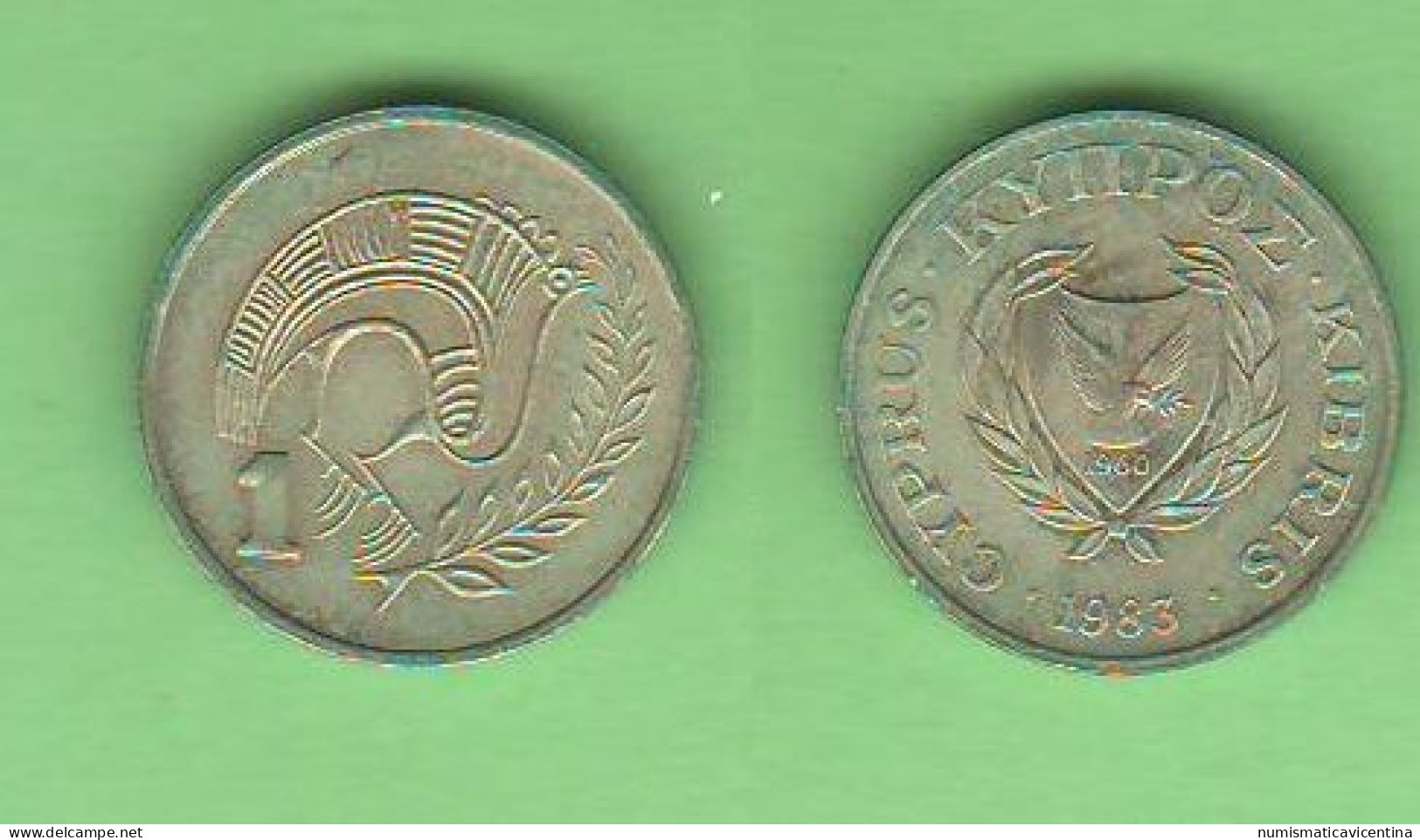 Cipro 1 Cent 1983 Cyprus Chipre Chypre - Cyprus