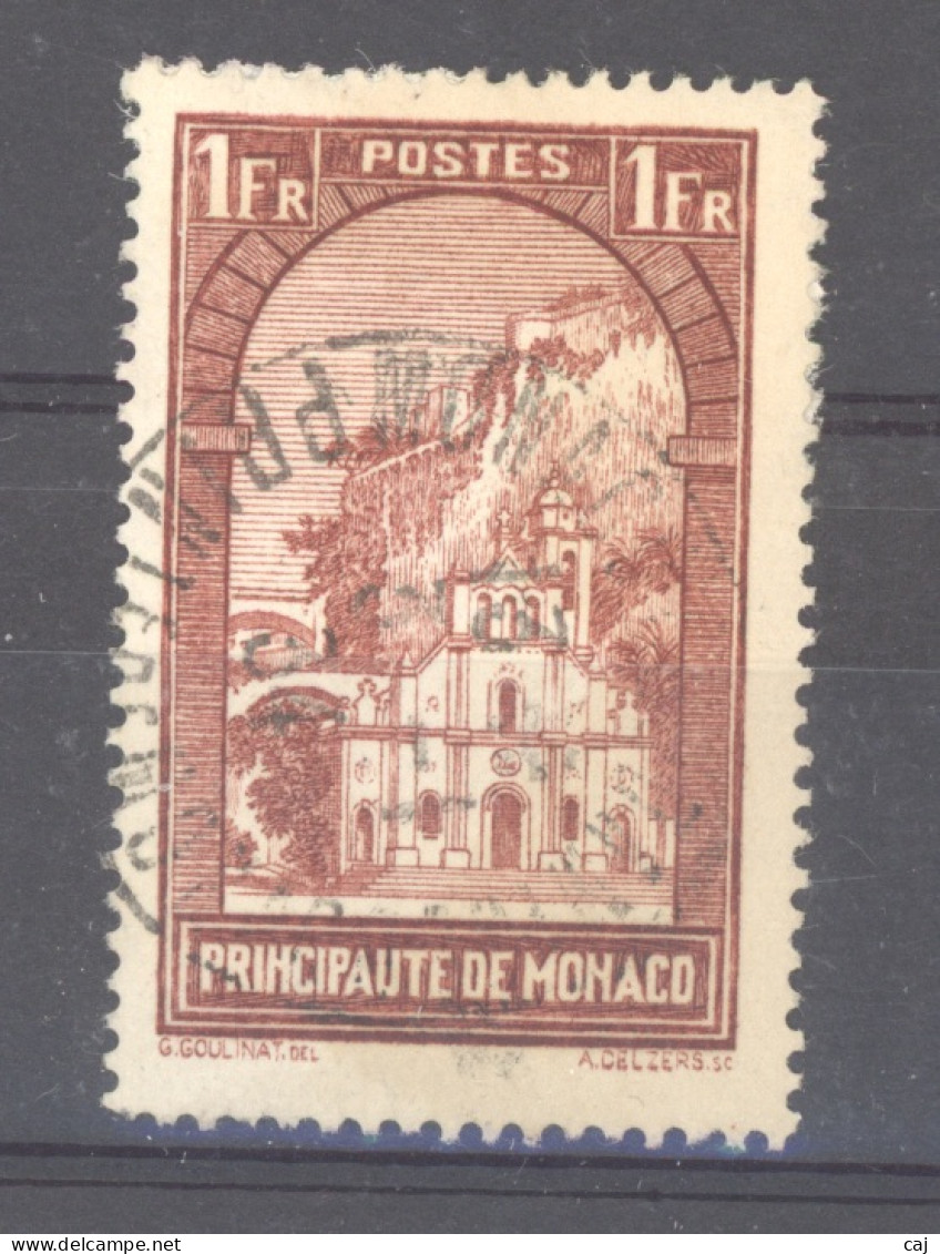 Monaco  :  Yv  126  (o) - Usati