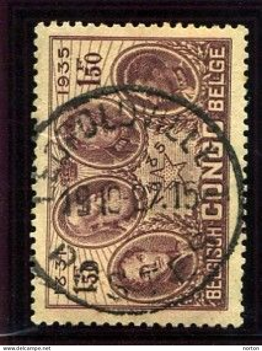 Congo Léopoldville 1 Oblit. Keach 7C3 Sur C.O.B. 187 Le 19/10/1927 - Used Stamps