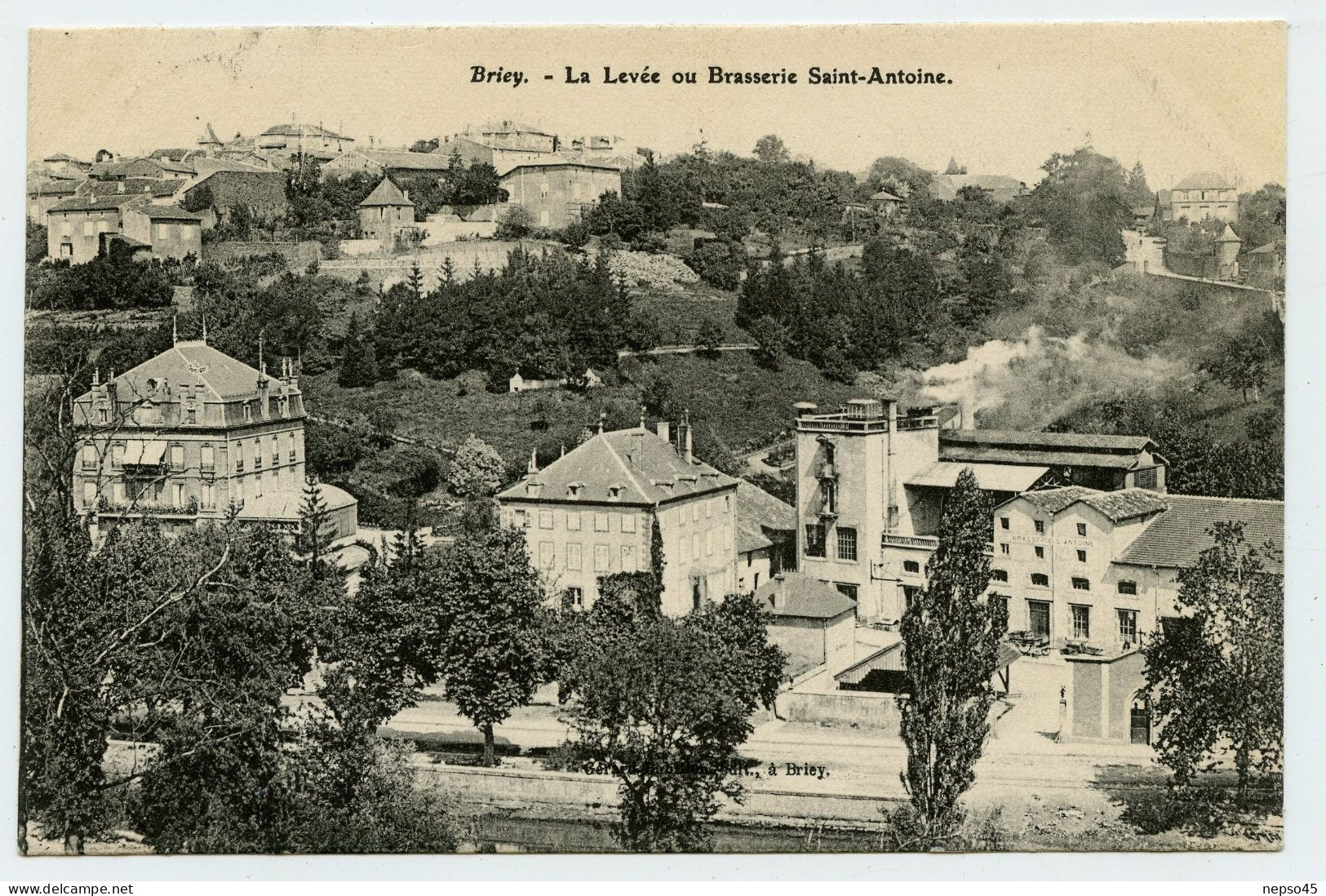 Briey.Le Levée Ou Brasserie Saint-Antoine.1909. - Briey