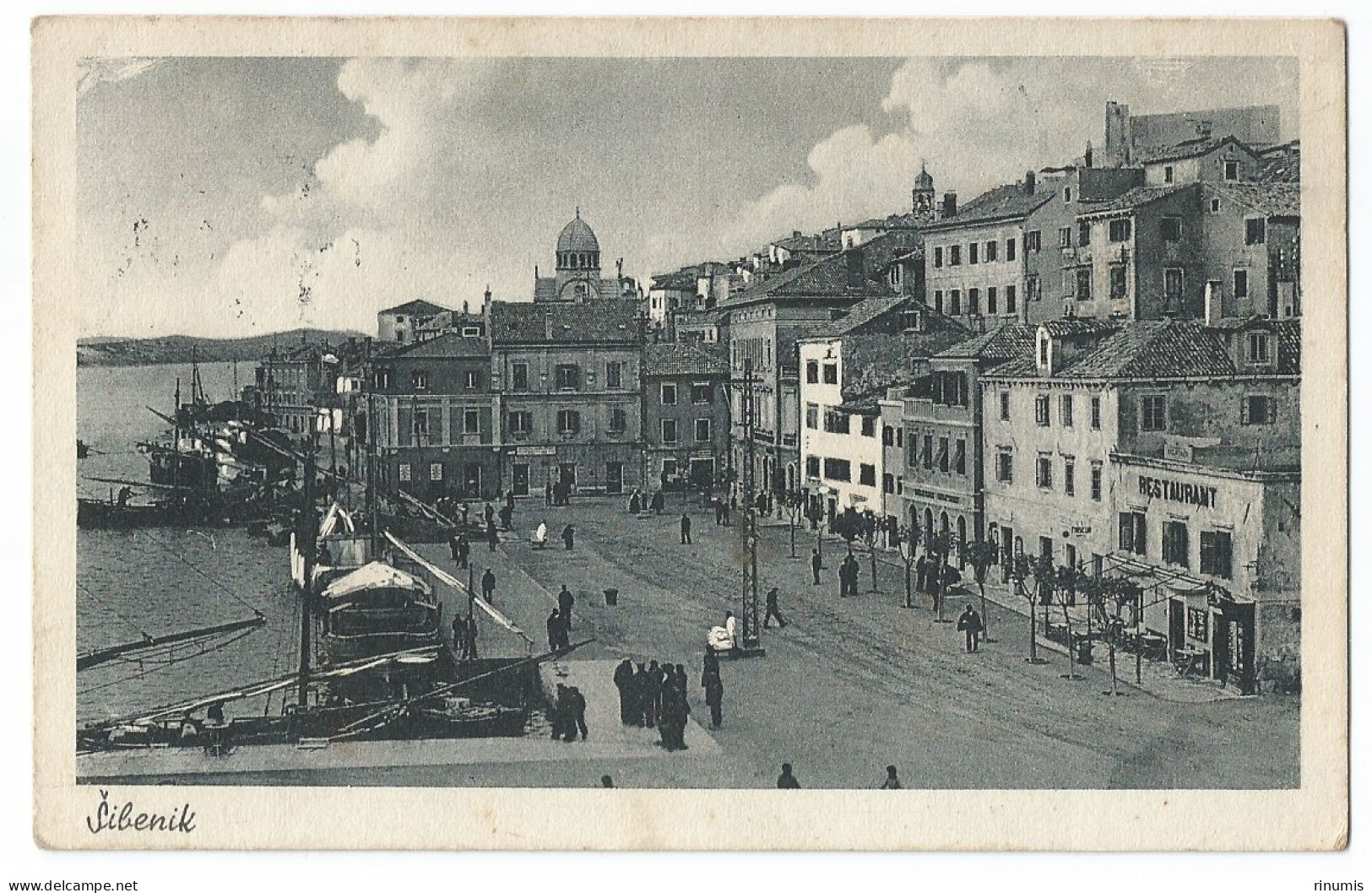 Šibenik Italian WWII Edition Obala Used 1946 - Croacia