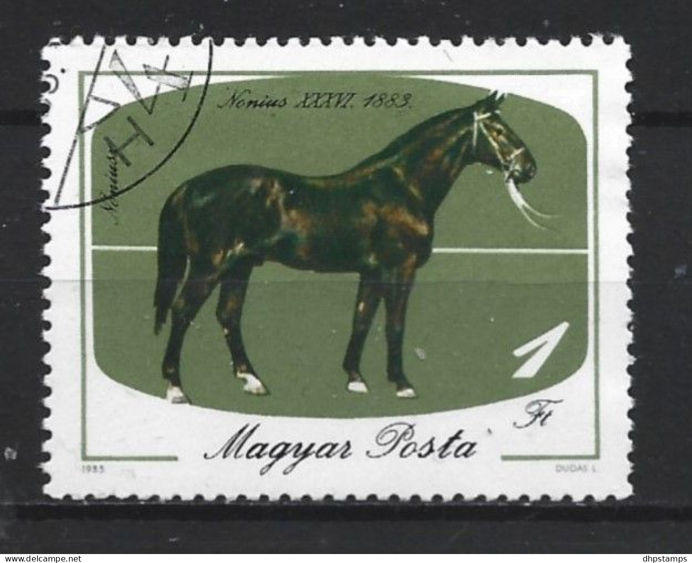 Hungary 1985 Horse  Y.T. 2988  (0) - Gebruikt