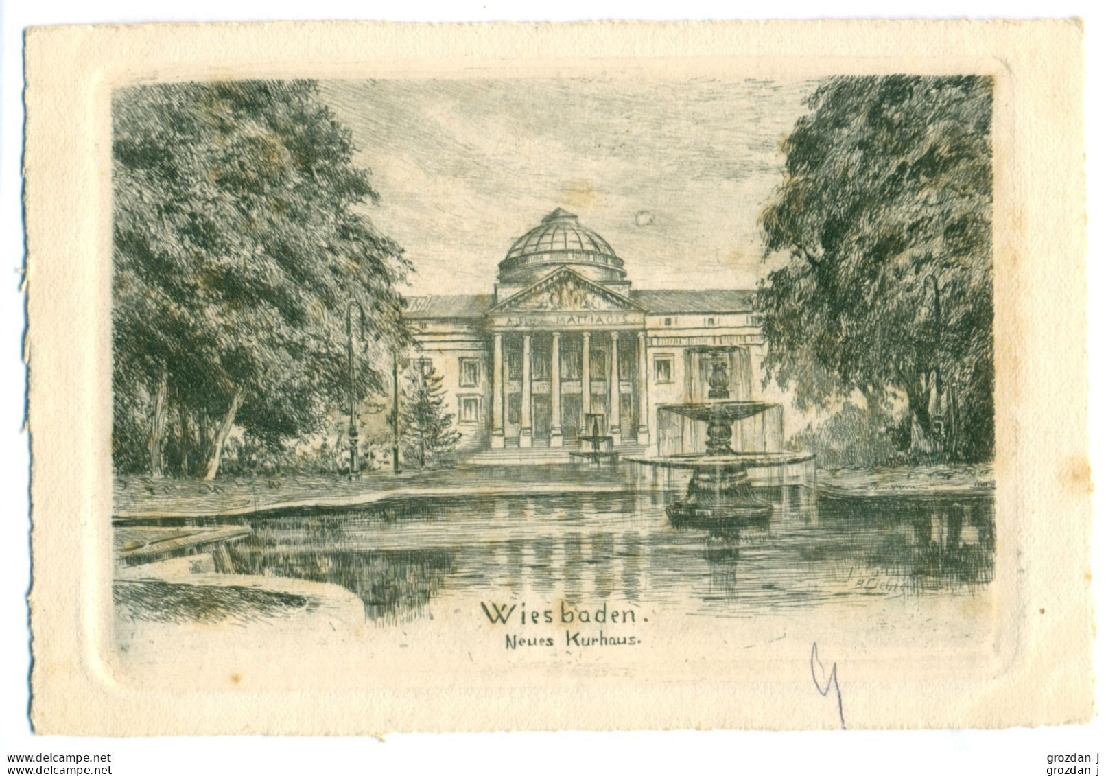 SPRING-CLEANING LOT (44 POSTCARDS), Wiesbaden, Germany