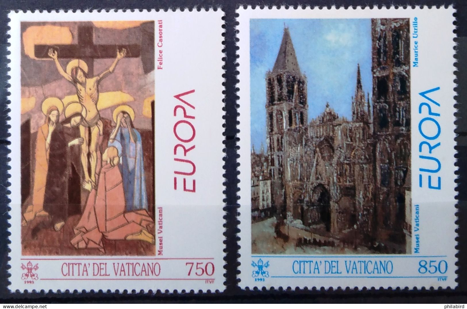 VATICAN                          N° 959/960                        NEUF** - Unused Stamps