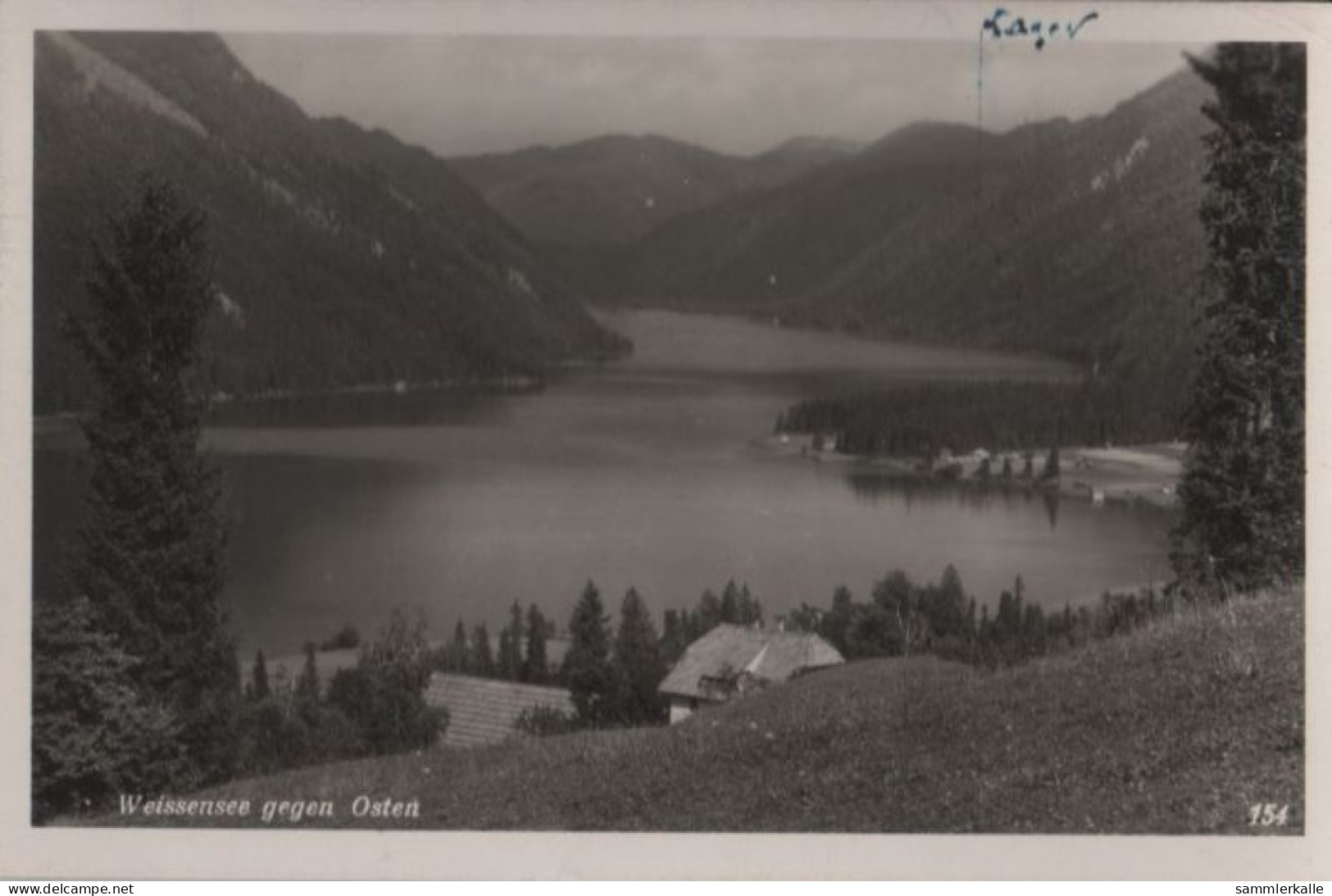 46098 - Österreich - Weissensee - Gegen Osten - 1955 - Weissensee