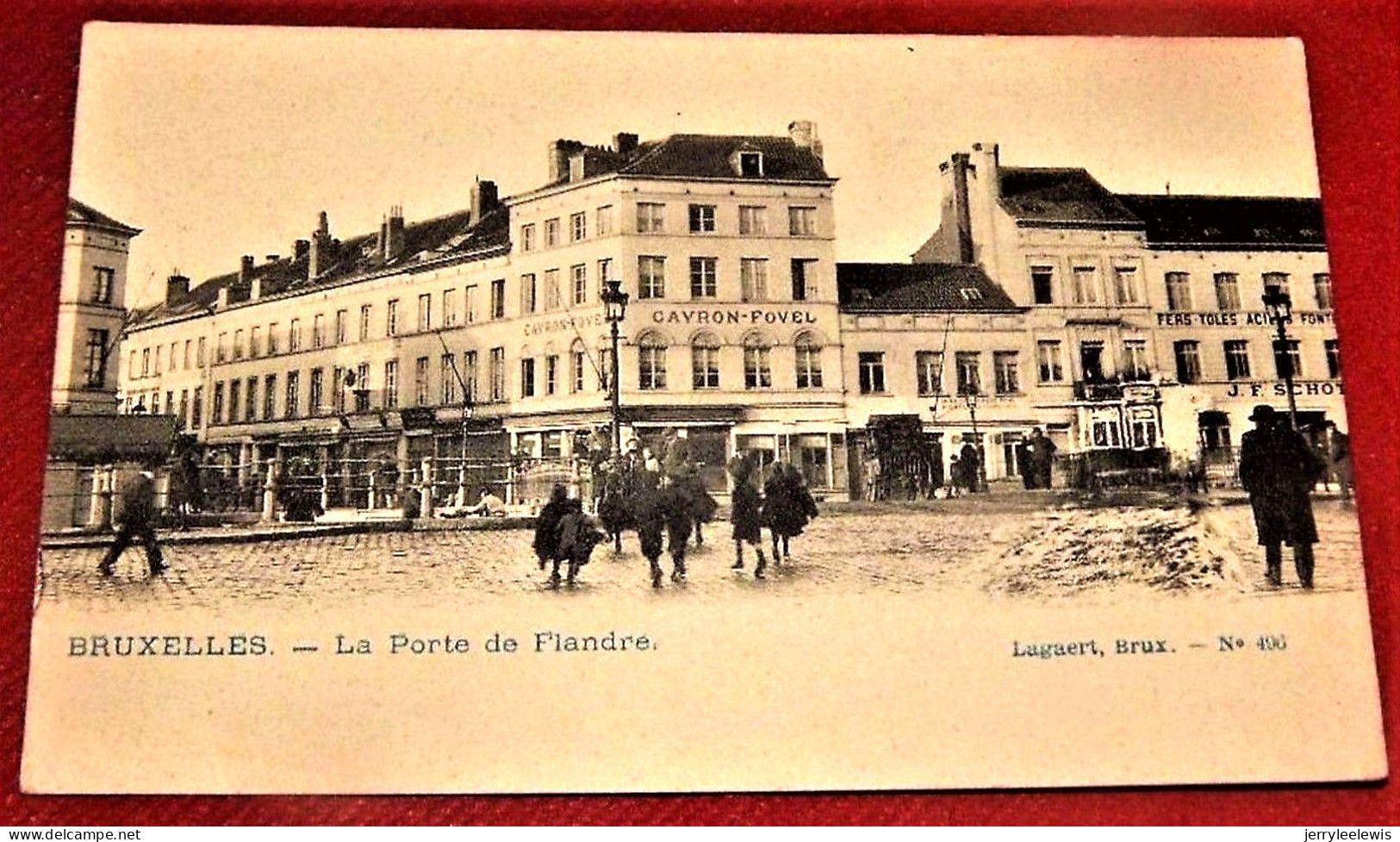 BRUXELLES  -  La Porte De Flandre  - - Piazze