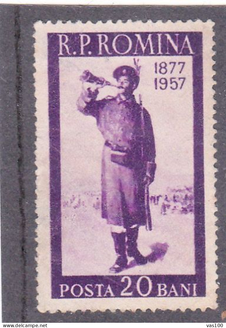 INDEPENDENCE OF ROMANIA, 1957 MI.Nr.1663 ,MNH ROMANIA - Unused Stamps