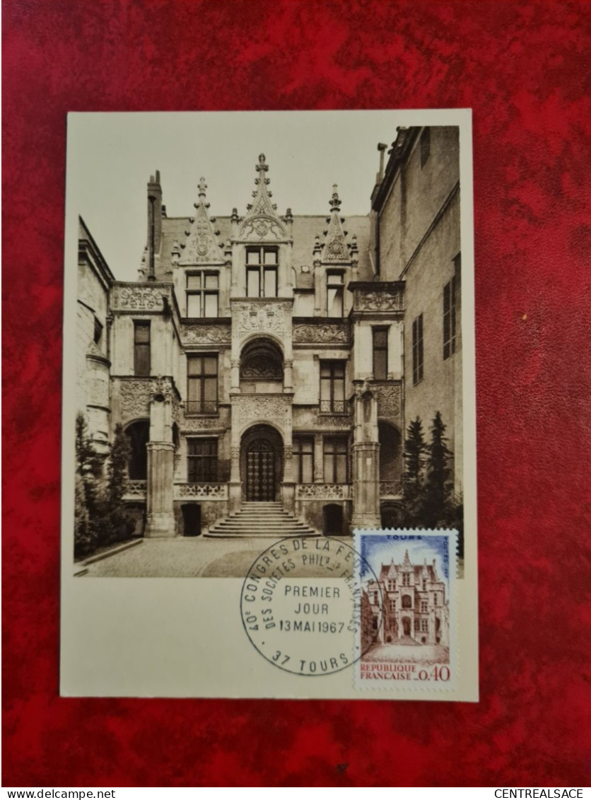 FDC 1967 MAXI TOURS HOTEL GOUIN CONGRES FFAP - Non Classificati