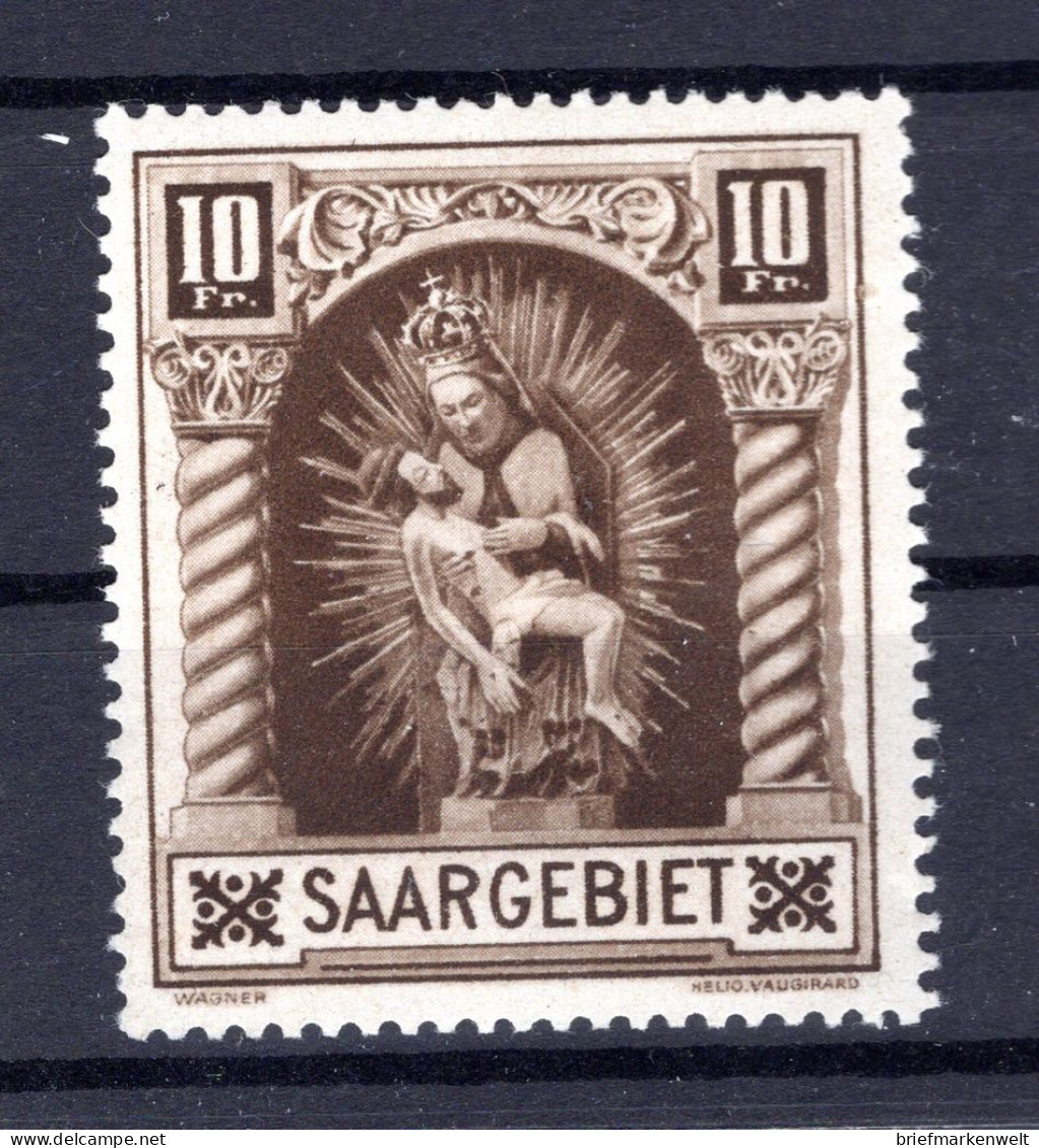 Saar 102IV ABART * MH 60EUR (K3985 - Ungebraucht