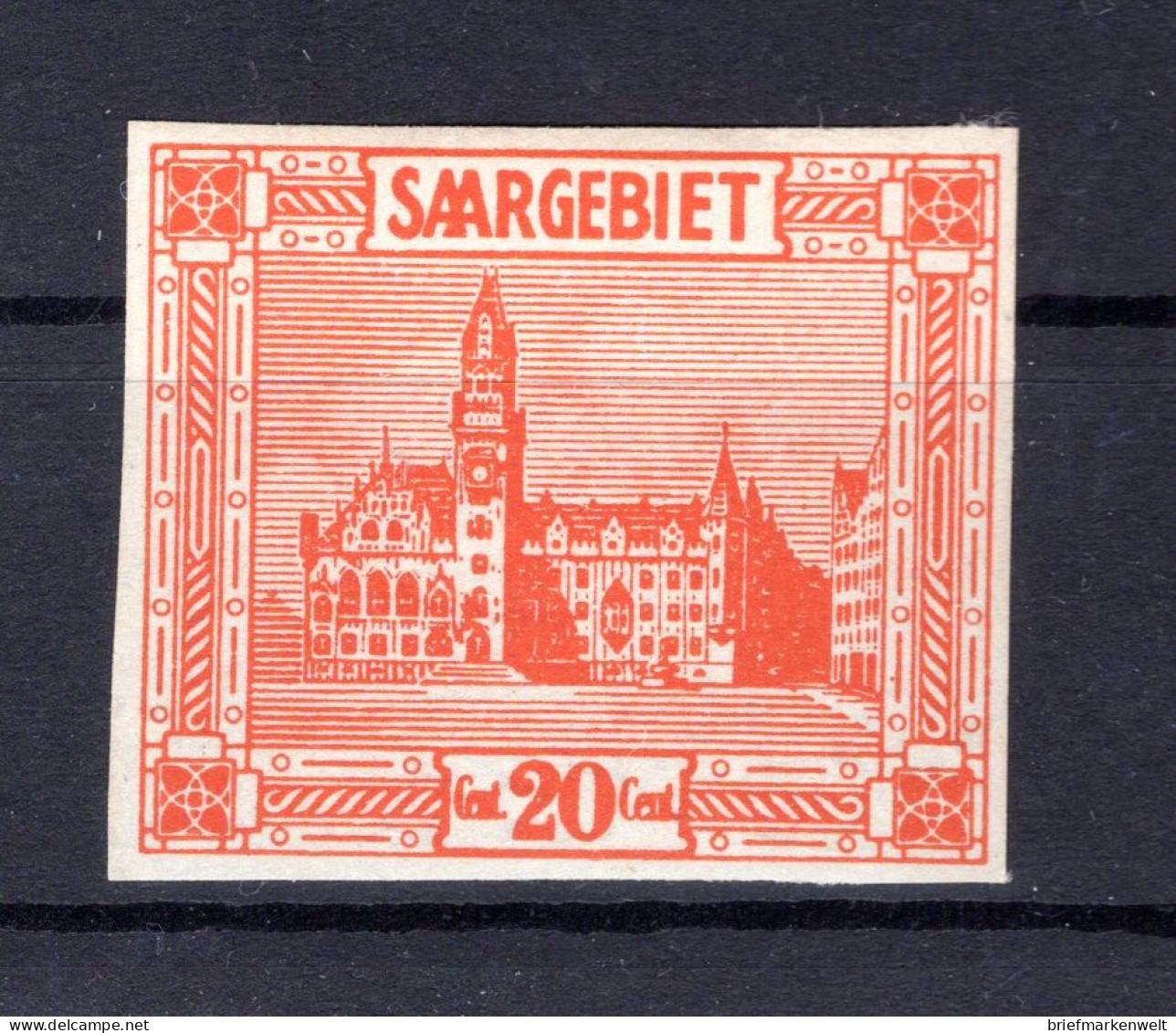 Saar PROBE 88P1 Tadellos * MH (L1858 - Ungebraucht